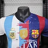Joyfball 2025 Player Version Messi commemorative version Football Shirt 1:1 Thai Quality（The player version jersey is a bit tight, please pay attention to the size selection）