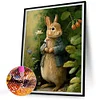 Osterhase - Rundbohrer Diamantmalerei - 30*40cm