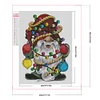 Diamond Painting-Round AB Drill Christmas Gnome(45*60CM)