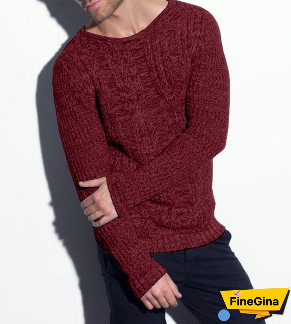 Fall and Winter Men's Sweater