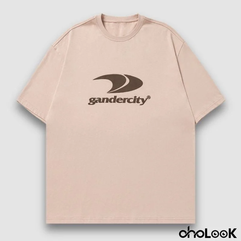 Vintage Contrast Print Tee