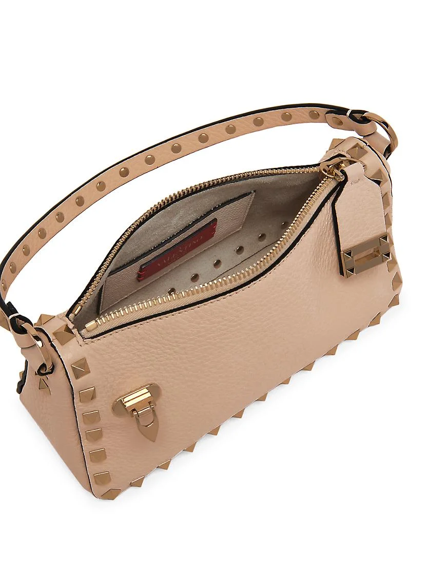 Valentino Garavani Rockstud Leather Shoulder Bag