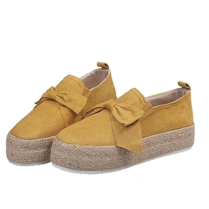 Women Flat Platform Shoes Woman Loafers Casual Women's Slip On Shallow Swing Moccasin Ballet Female Flats zapatos de mujer