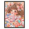 【Limited Stock Sale】Girl And Linabell-11CT Stamped Cross Stitch 40*55cm/15.75*21.65in tapestrymarket