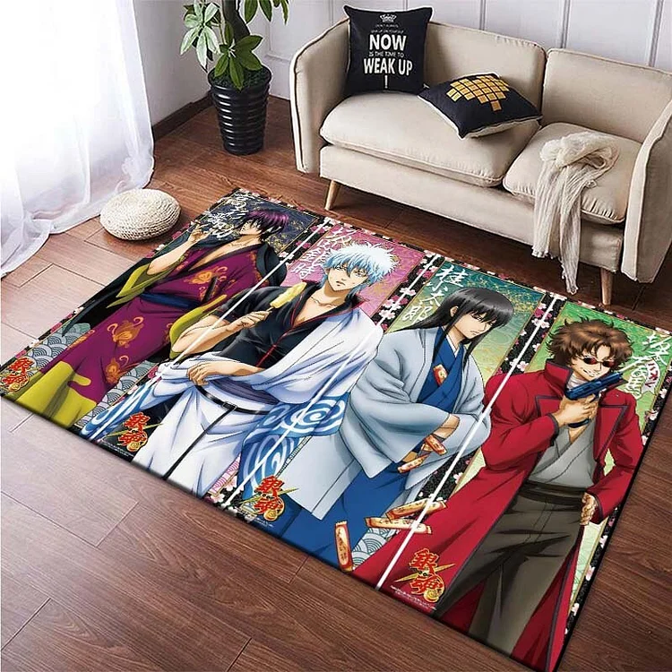 Japanese Funny Comic Kids Boy&girl Room Decor Large Rugs for Bedroom Carpets Floor Mat Play Mat Living Room Soft Area Rugs Gifts
