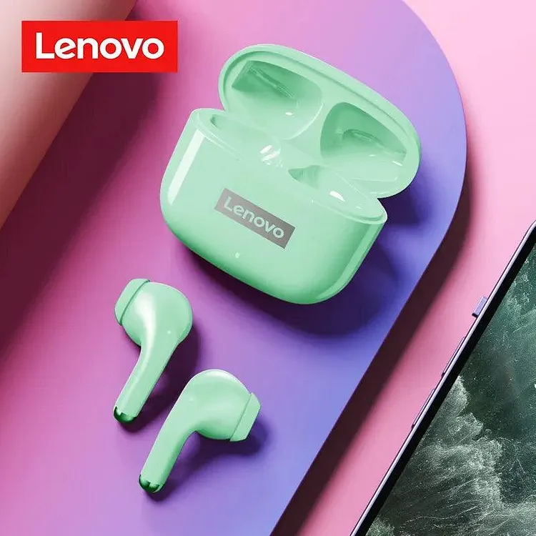 🌠⚡Lenovo LP40 Pro Earphones Bluetooth 5.0 Wireless Sports Headphone Waterproof Earbuds with Mic Touch Control TWS Headset