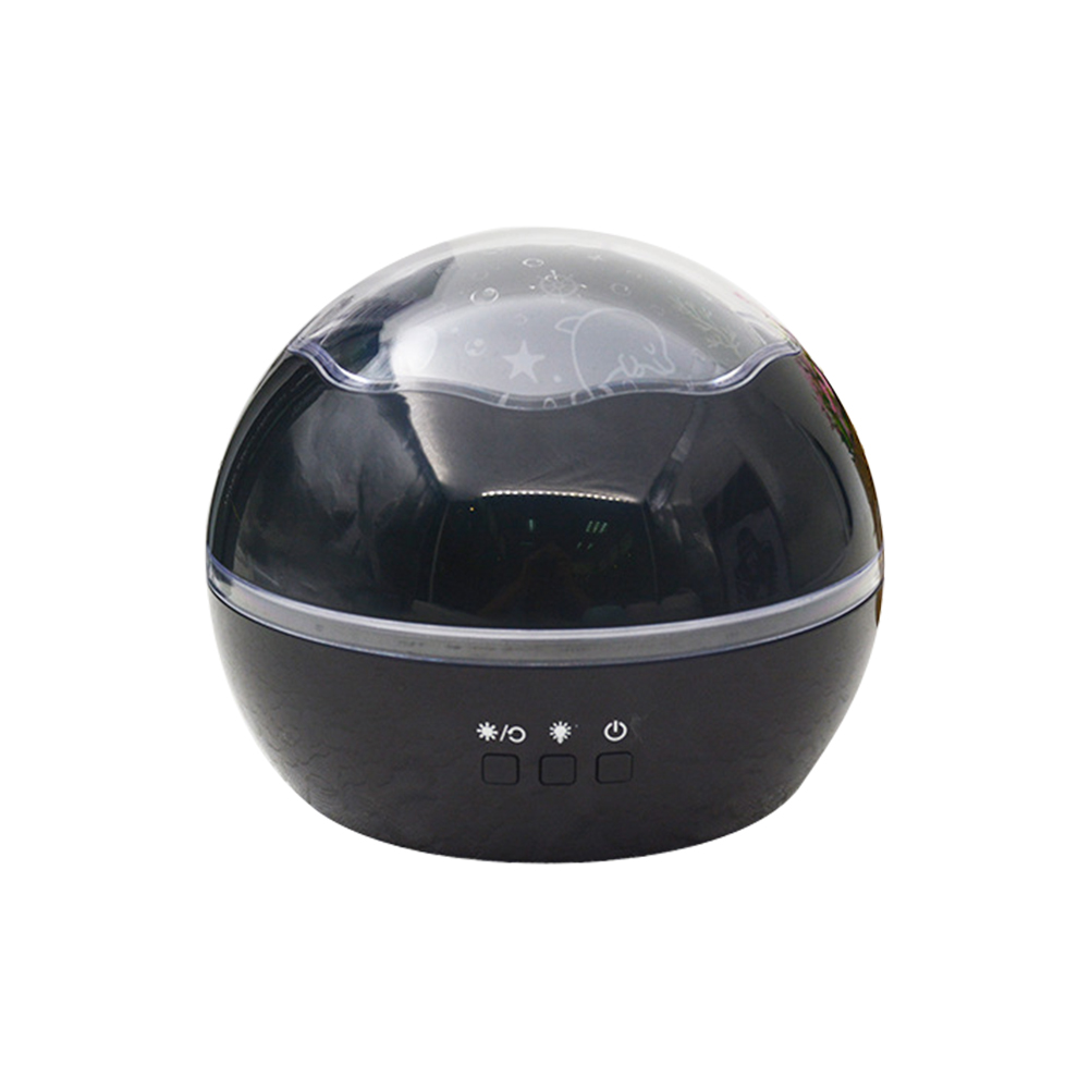 

LED Projector Light USB Starry Sky Night Light Rotating Table Lamp (Black), 501 Original