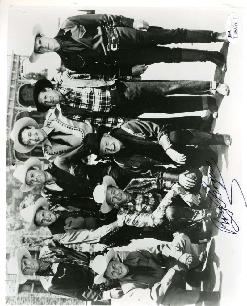 Roy Rogers Hand Signed Jsa Coa 8x10 Photo Poster painting Autographed Authentic 3