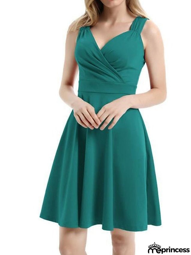 Work Dress Black Dress Semi Formal Dress Fashion Mini Dress Ruched Print V Neck Sleeveless Leopard Slim Leopard Black Wine Spring Summer S M L XL XXL for Women