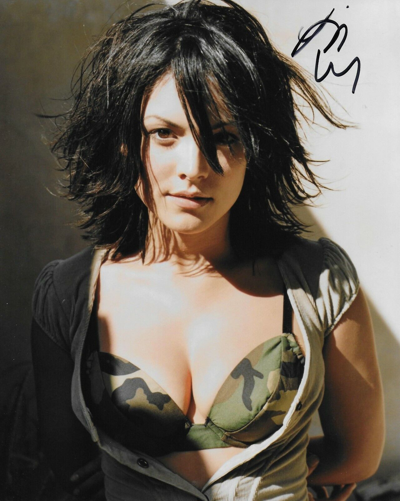 Liz Vassey Original Autographed 8X10 Photo Poster painting #5