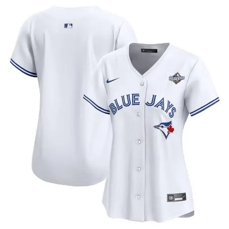 Women's Toronto Blue Jays  White 2025 World Series Home Limited Jersey
