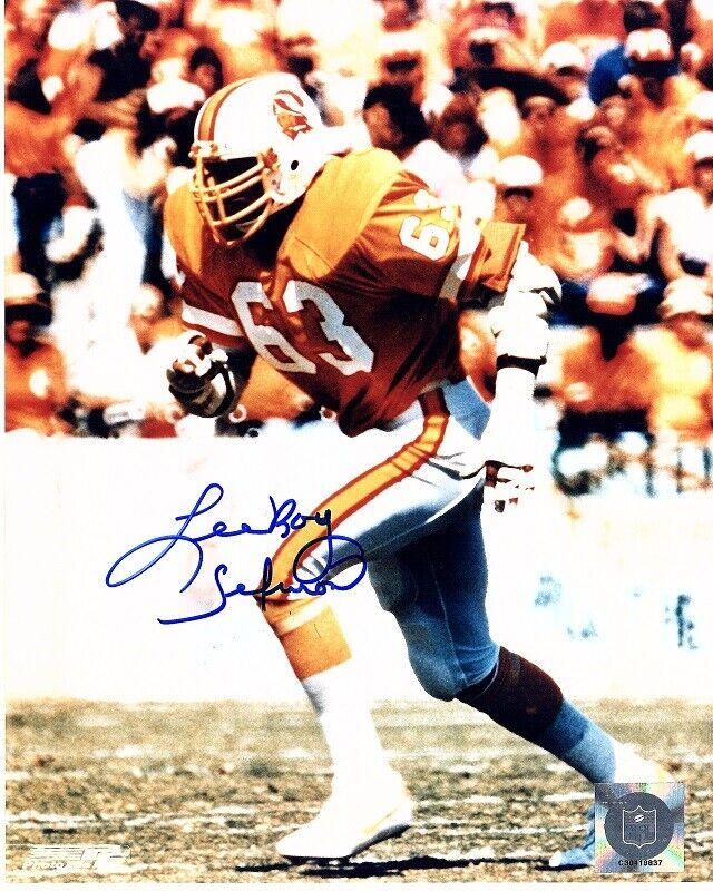 Lee Roy Selmon Signed Autographed Tampa Bay TB Bucs 8x10 inch Photo Poster painting - Died 2011