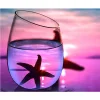 Starfish In Cup  | Full Round Diamond Painting Kits