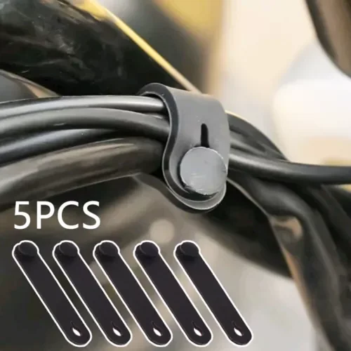 Dronehint 5x Motorcycle Car Parts For Frame Securing Cable Ties Wiring Harness Band Rubber (For: Acura) Parts
