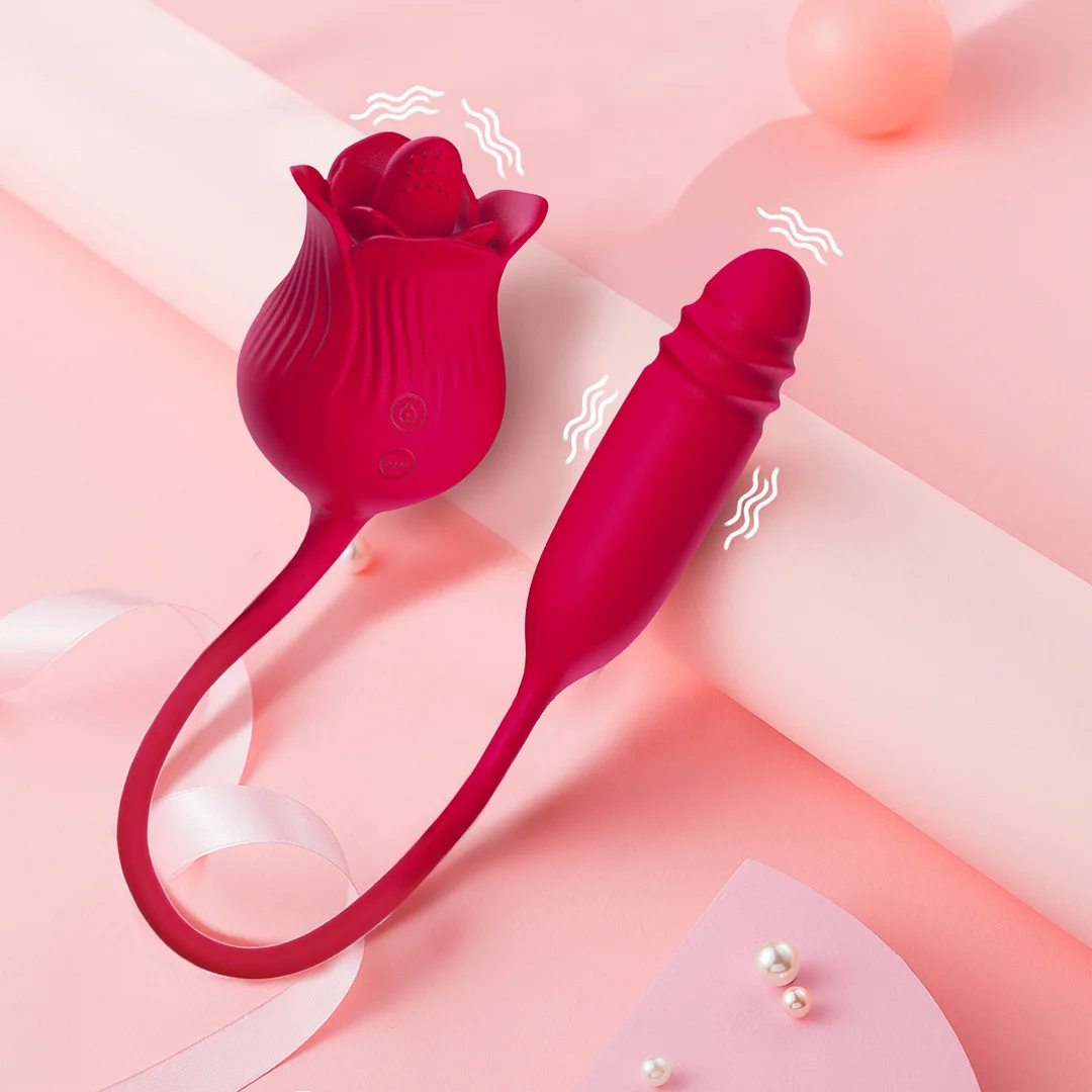 Bella Rose - Air pressure vibrator, Order your Pink Vibrator, Yonifyer