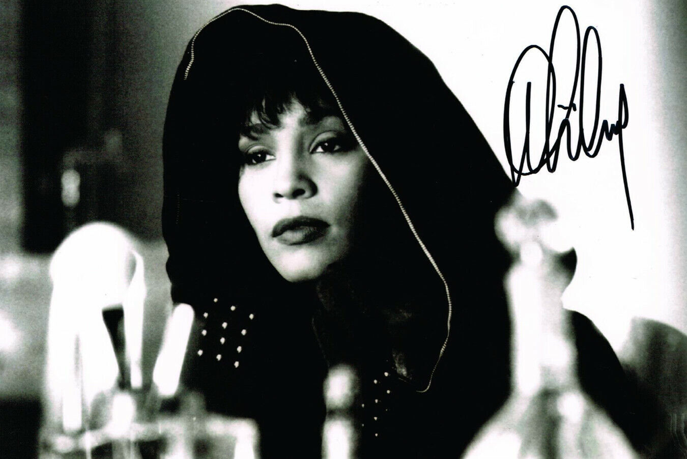 WHITNEY HOUSTON Signed Photo Poster paintinggraph - Pop Singer / Model - Preprint