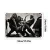 Van Halen - Panneaux en &eacute;tain m&eacute;tallique(20*30cm/30*40cm) - Musique