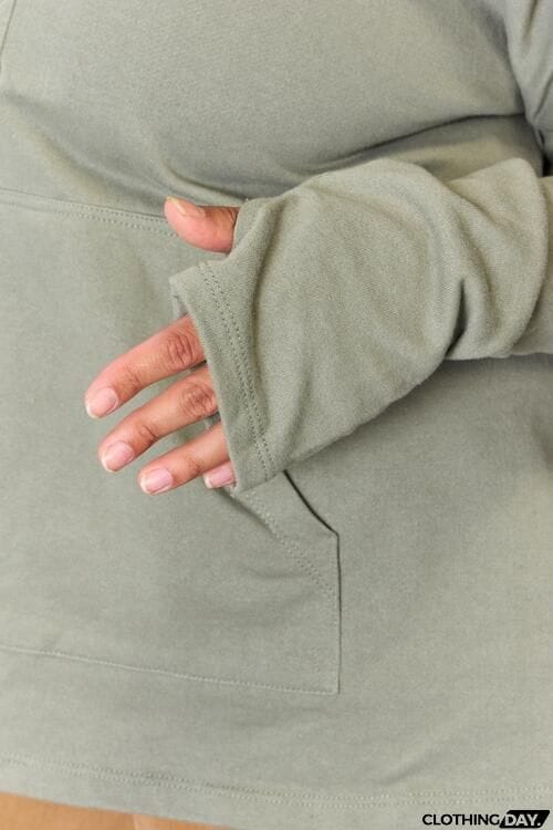 Culture Code Full Size Half Button Hoodie