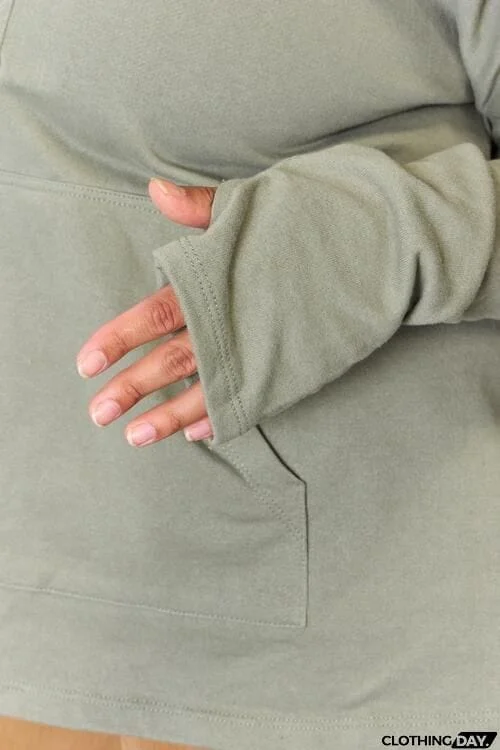 Culture Code Full Size Half Button Hoodie