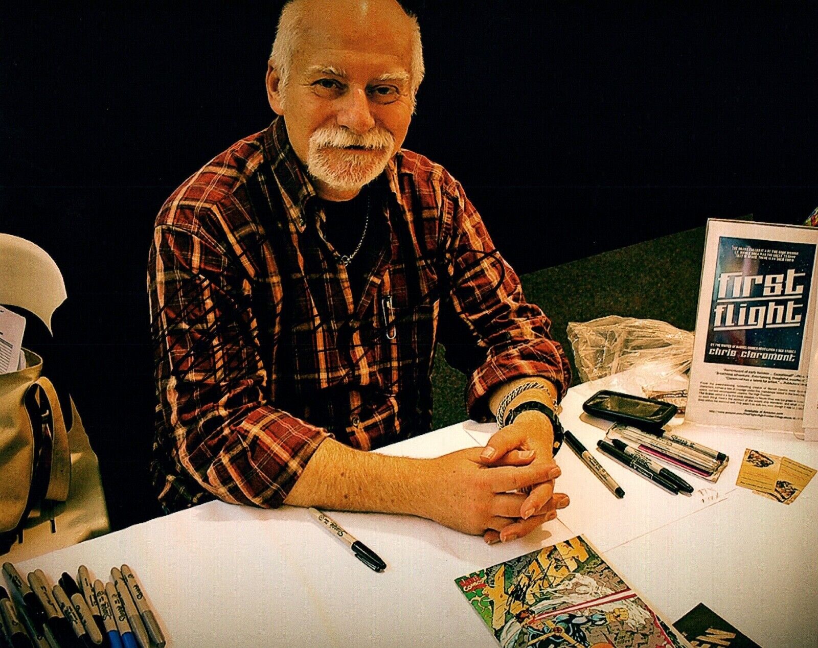 Chris Claremont Signed Autographed 8x10 Photo Poster painting Comic Book Artist X-MEN COA