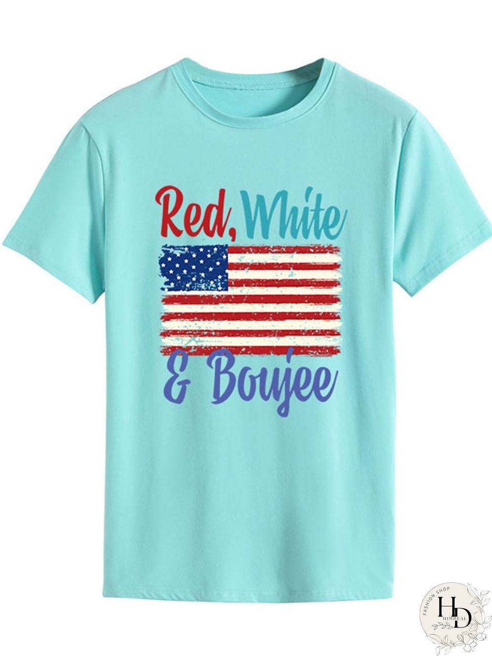 Lettered Print T-shirt P13256