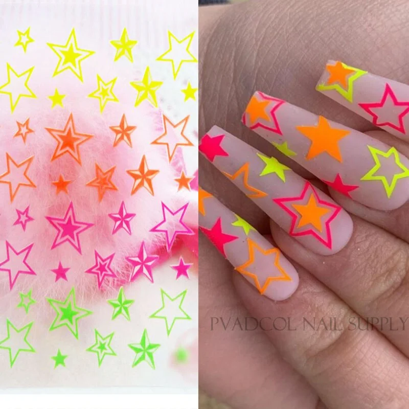 Cherry Fruit Nail Stickers 3D Summer Style Nail Art Transfer Decals Self-Adhesive Slider Wraps Nail Decoration Manicure Foils-Nail Inspo