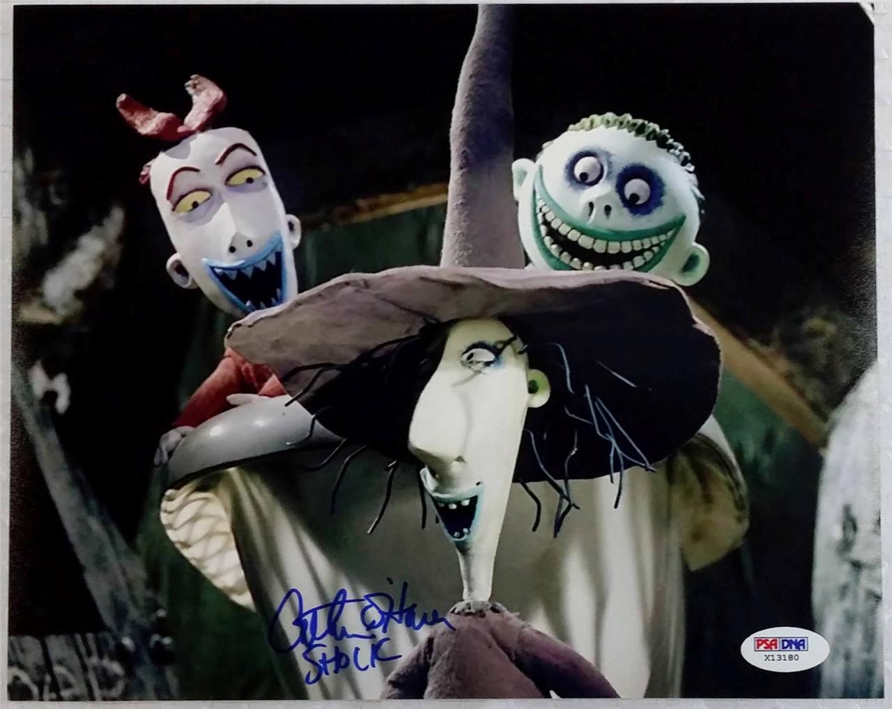 Catherine O'Hara Signed Shock Nightmare Before Christmas 8x10 Photo Poster painting PSA/DNA B