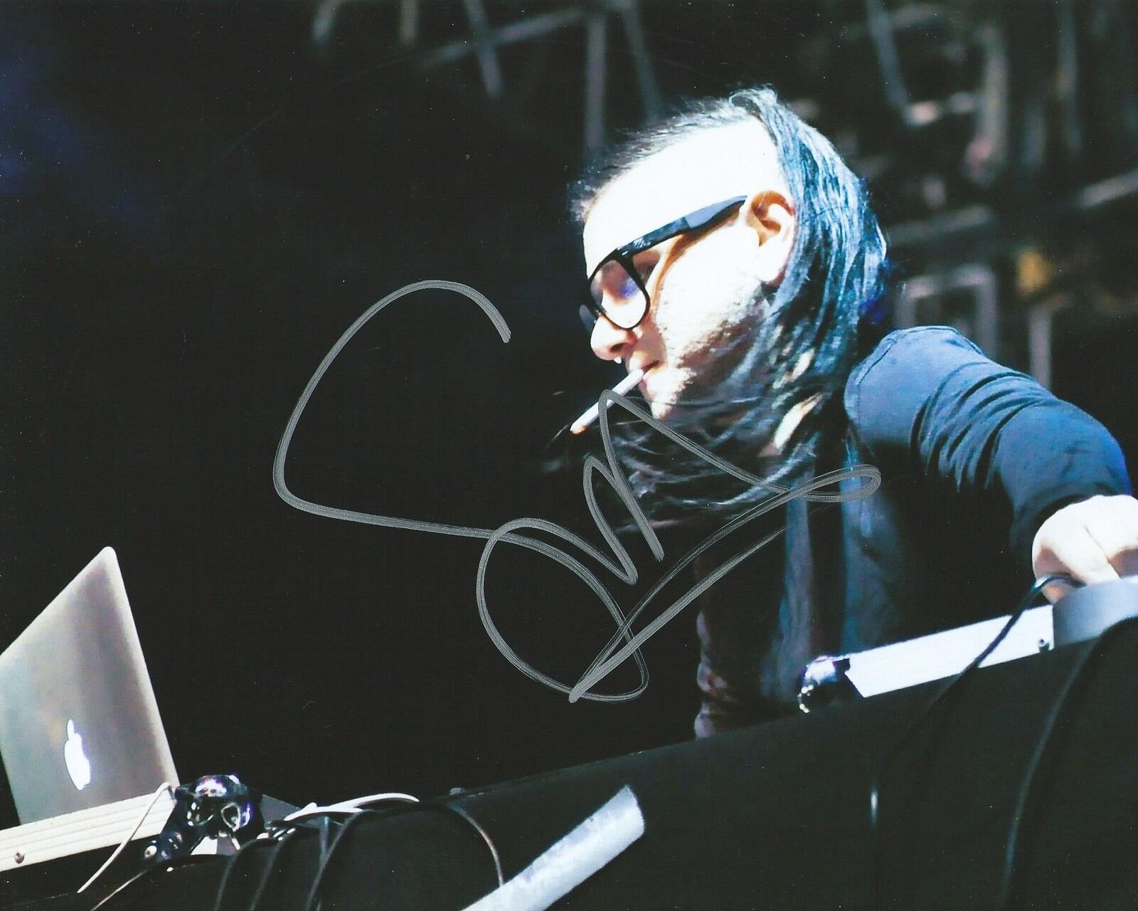 **GFA Sonny Moore * DJ SKRILLEX * Signed 8x10 Photo Poster painting S9 COA**