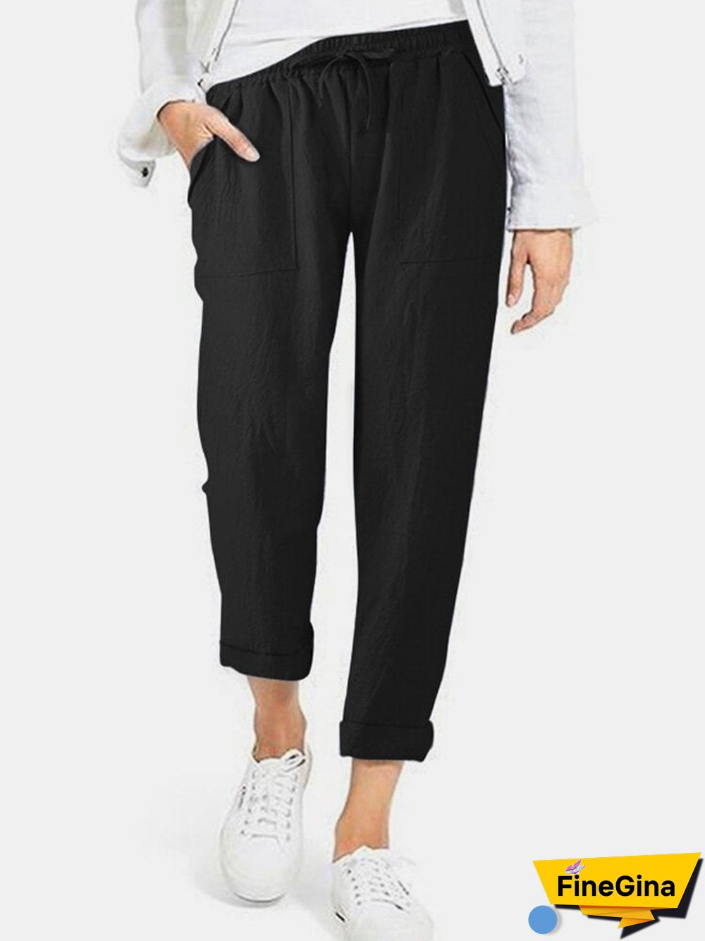 Women's Fashion Simple Comfortable Casual Trousers