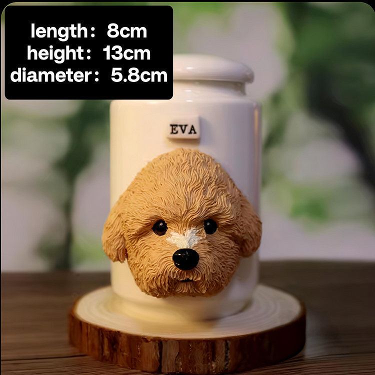 Petories Pawprints in Eternity: Handcrafted Pet Memorial Urns
