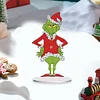 DIY Grinch Diamond Painting Acrylic Desktop Ornaments