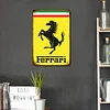 Ferrari Car - Vintage Metal Signs(8*12Inch) - Vehicle