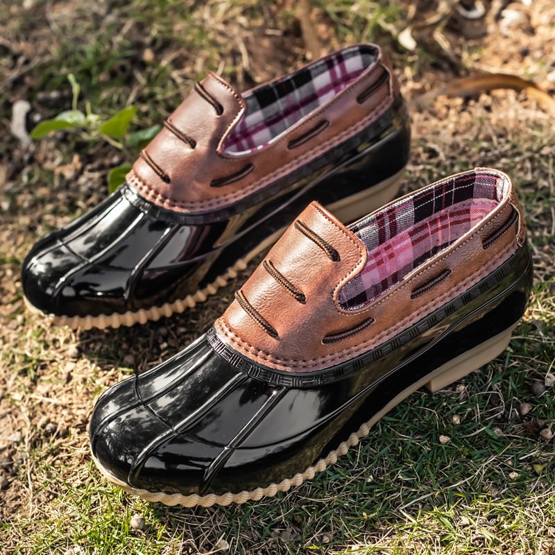 Women‘s Non-Slip Wear-Resistant And Comfortable Large Size Duck shoes - vzzhome