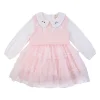 Kid Baby Girl Autumn Casual Cute Gauze Dresses