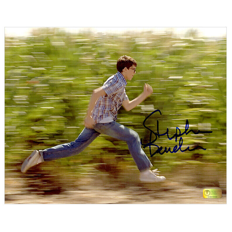 Stephan Bender Autographed Superman Returns Run 8x10 Photo Poster painting