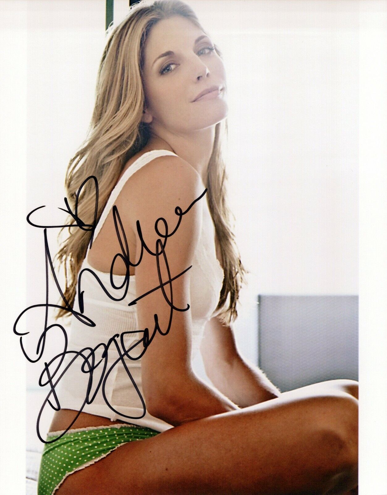 Andrea Bogart glamour shot autographed Photo Poster painting signed 8x10 #7