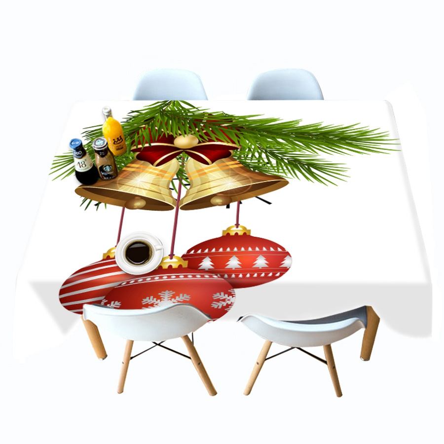 

Christmas - 3D Tablecloth, 140*140cm, 501 Original