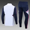 2022/2023 Arsenal Half-Pull Training Suit White Football Shirt 1:1 Thai Quality Set perfectftball