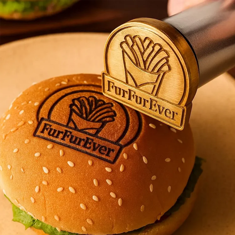 Custom Food Branding Iron Meat Branding Iron for Food Personalized BBQ Branding Iron Personalized Branding Iron for Grilling Custom Steak Christmas Gift