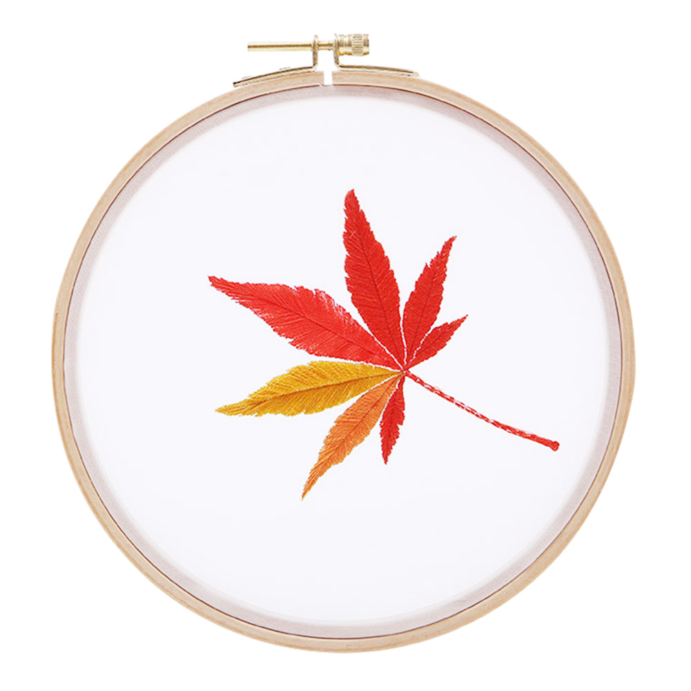 

Maple Leaf - Embroidery - Cross Stitch, 501 Original