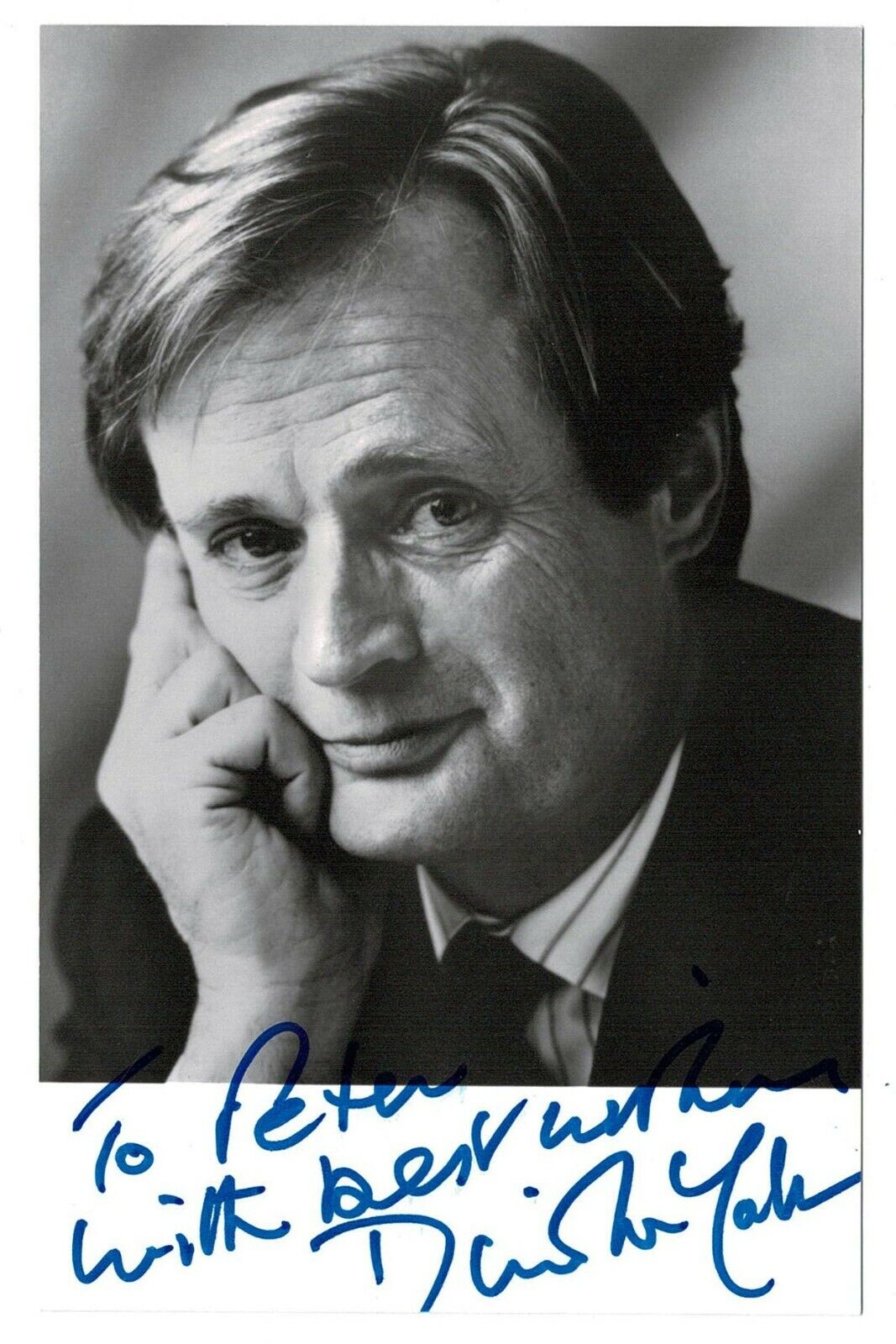 David McCallum signed autographed Photo Poster painting! AMCo! 14647