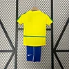2002 Retro KIDS Brazil Home Football Shirt 1:1 Thai Quality
