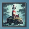 Diamond Painting-DIY Full Round Drill Lighthouse