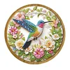 (US Only)Bird Wooden DIY Diamond Painting Tray Diamond Art Tray for Home Dining Parties