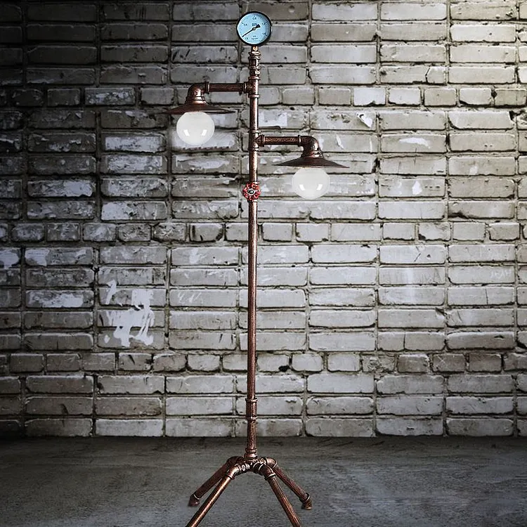 Alessio Antique Led Floor Lamp, Bronze, 152CM Long