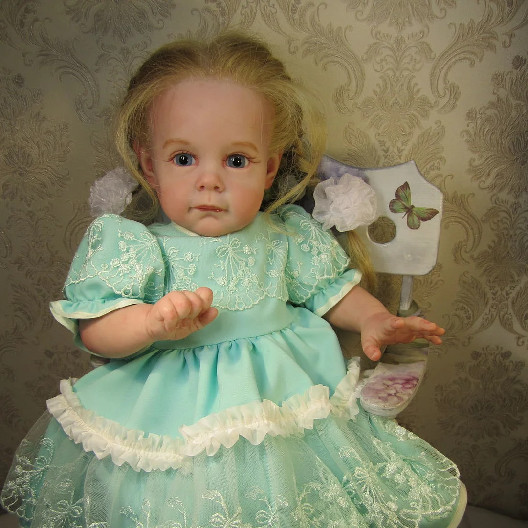 17'' Realistic And Lifelike Reborn Baby Cute Girl Doll Eliza