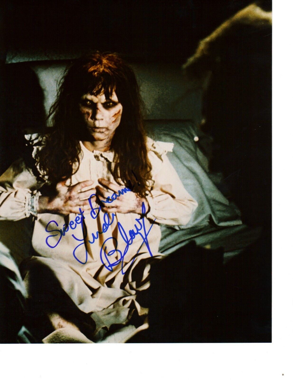 Linda Blair Signed 8x10 Photo Poster painting - REGAN from The Exorcist - RARE!!! #15