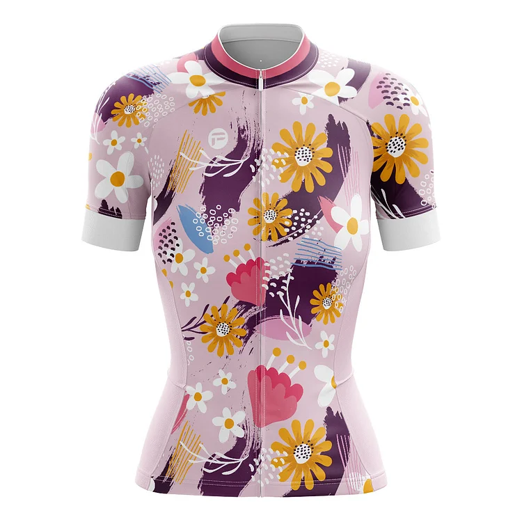 Spring Bloom | Women's Short Sleeve Cycling Jersey