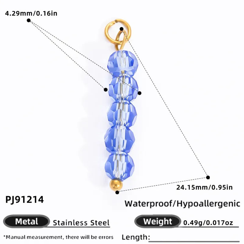 1 Piece 28.4*36.1mm 304 Stainless Steel Zircon 18K Gold Plated Starfish Crab Shell Polished Pendant Jewelry Accessories