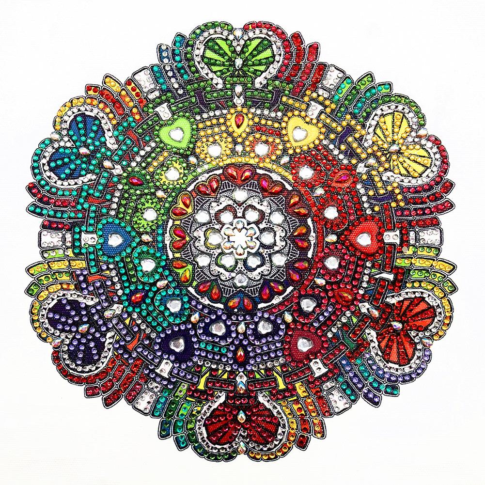 

30*30CM - Circle - Special-Shaped Drill Diamond Painting, 501 Original